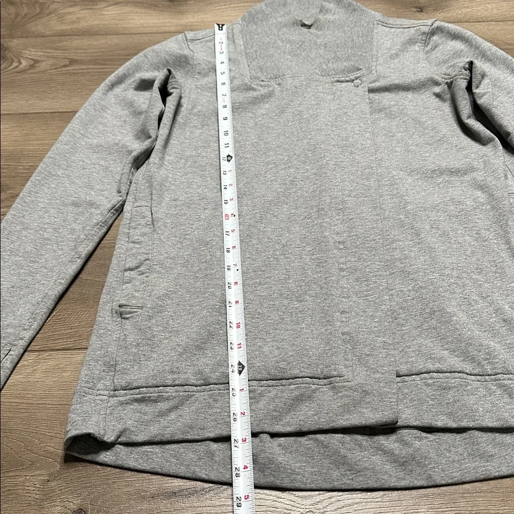 Lululemon Coast Wrap Heathered Medium Grey Jacket‎ Size 6